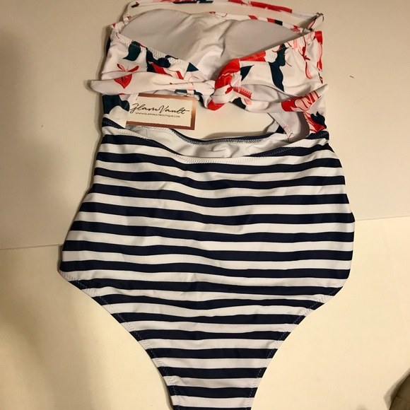 NWT Tropical Bathing Suit - Picture 3 of 3